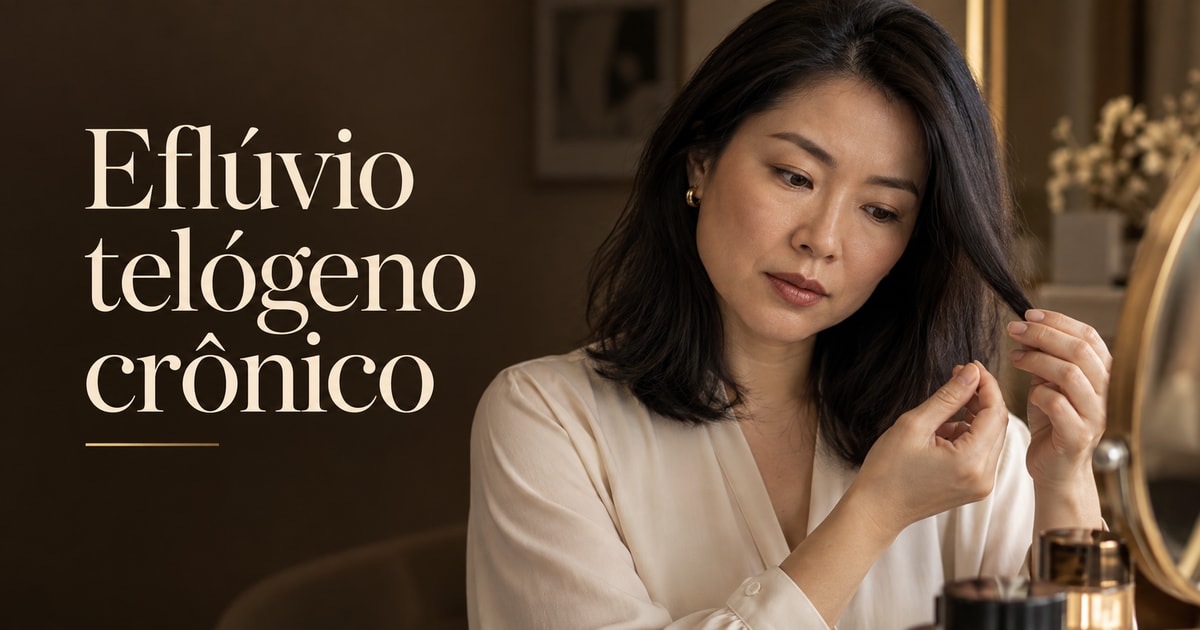 Eflúvio telógeno crônico