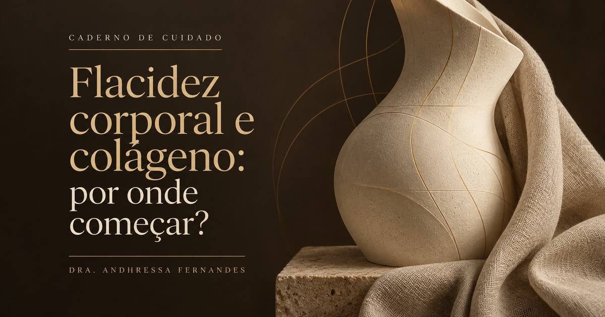 Flacidez corporal e colágeno: por onde começar?