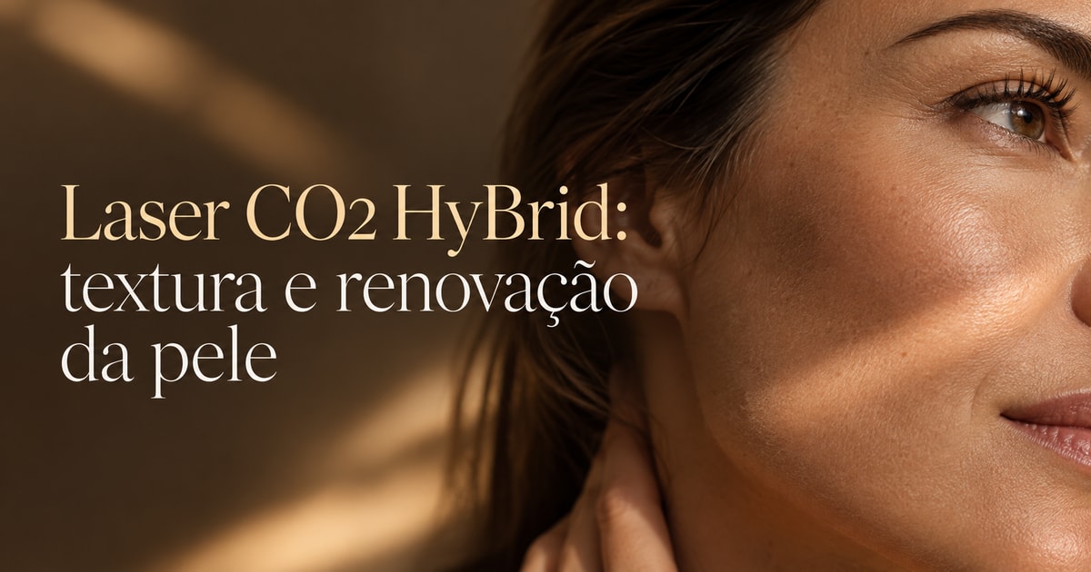 Laser CO2 HyBrid: textura e renovação da pele