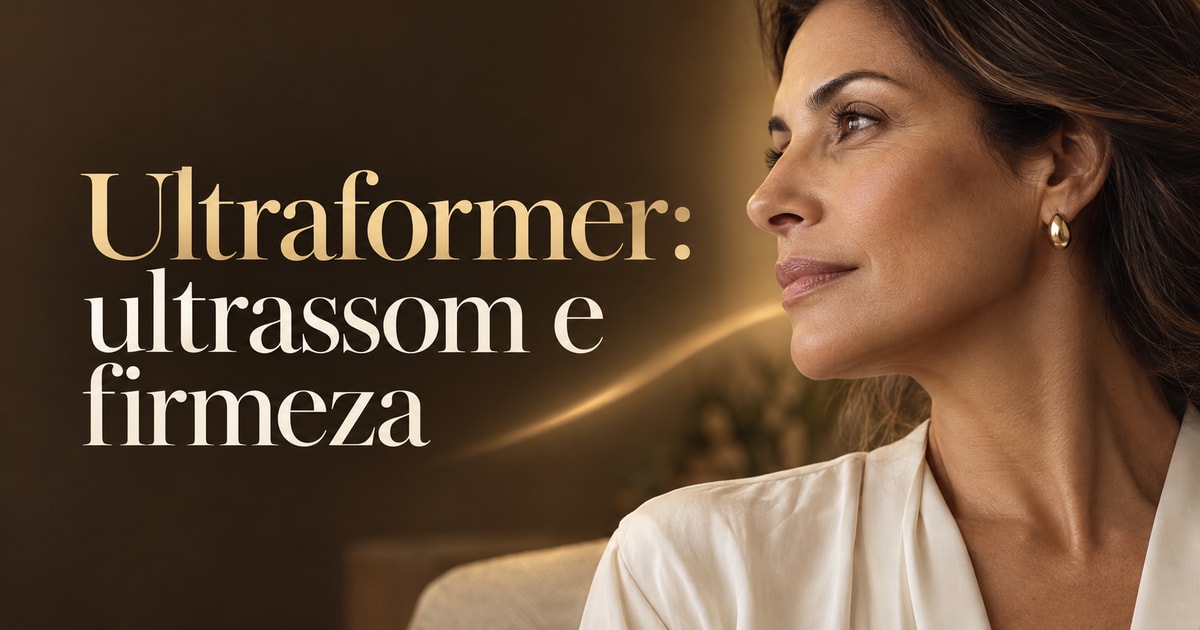 Ultraformer: ultrassom e firmeza